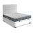 Cama Box Baú Casal + Cabeceira Cassis e Colchão Ortobom Iso 100 138cm Branco