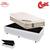 Cama Box Baú Solteiro King Sintético + Colchão Castor Premium com Euro Pillow e Molas Tecnopedic  96X203X72 Branco