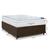 Cama Box Baú Suede + Colchão Freedom Ortobom Casal Marrom