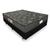 Cama Box Casal + Colchão De Espuma D23 - Prorelax - Sienna 138x188x53cm Preto