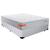 Cama Box Casal Sintético + Colchão Casal Molas Max Force Inducol Dellicate 63x138x188 Branco