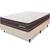 Cama Box Colchão King 100% Espuma Dupla Face Antialérgico 193x203x56cm - BF Colchões MARROM BEGE