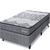 Cama Box Colchão Solteirão Ortopédico Sleep Extra Firme 97x203x51cm -  BF Colchões Cinza