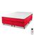 Cama Box e Colchão Magnético 100% em Espuma Super King Massageador Bio Compact  Vermelho