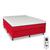 Cama Box e Colchão Magnético Casal Bio Massageador - Eco Prince  Vermelho