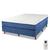 Cama Box e Colchão Magnético Queen Massageador Bio - Compact   Azul