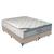 Cama Box King e Colchão Freedom Ortobom D33 Bege