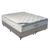 Cama Box King e Colchão Freedom Ortobom D33 Cinza