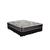 Cama Box Queen Colchão Aylla Espuma D33 Acolchões + Box Sintético 60x158x198 Preto