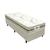 Cama Box Solteiro Colchão Molas Caribe Gazin 88x188x58cm Branco/Bege  Bege