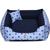 Cama Caminha Pet Cachorro Gato Gold - Tamanho G Com Zíper Lavável Coroa azul