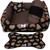 Cama Caminha Pet Cachorro Gato Kit 04 Peças Lavável Tamanho M SAFARI