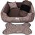 Cama Caminha Pet Cachorro Gato Kit 04 Peças Lavável Tamanho M FOLHAS SECAS