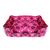 Cama Caminha Pet Cachorros Casinha Lavável Tamanho Médio. Rosa