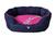 Cama Caminha Pet Premium Resistente Impermeável Touch Casinha Casa Cachorro Gato 60x50cm Pickorruchos - M Marinho e Rosa