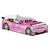 Cama Carro Solteiro Barbie Motorista 1,94 Top Rosa Meninas Barbie Motorista