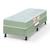 Cama Castor Solteiro Sleep Max D33 88x188x45 + Box Castor Verde