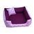 cama de cachorro e gato pequeno até 5kg cama pra pet caminha de cachorro 50x50cm com zíper vinho coroa