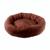 Cama G Caminha Pet Cachorro Gato Redonda 70x70 Cm Grande Marrom