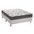 Cama Ortobom Casal Light D45 Ortopillow 138x188x49 + Box Ortobom  Cinza