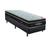 Cama Ortobom Solteiro Elegant Superpocket 88x188x58 + Box Ortobom  Preto