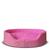 Cama para Cachorro Cão e Gato Pequeno 01 - Caminha Pet Bagum Microfibra Tam. PP Rosa Coroa2