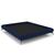 Cama Queen Base Box 158x198cm Pés de Ferro Cold P02 Veludo Azul - Mpozenato Azul