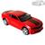 Camaro Carrinho Ferro Miniatura Abre Porta Mala E Porta 13cm Vermelho