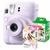 Câmera Fujifilm Instax Mini 12 Lilás Revela Foto + 20 Fotos + 10 Fotos Macaron Lilás