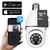 Câmera Lâmpada Segurança Wifi IP Visão Noturna + Cartão 64Gb Grava Imagem Câmera Lâmpada Segurança Branca + 64Gb
