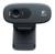 Câmera WebCam Logitech C270 HD com 3 MP  Widescreen 720p Preto