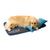 Caminha Pet Para Cachorro Porte Pequeno Medio e Grande Colchonete Relax Bichinho Chic Azul