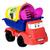 Caminhão Basculante de Brinquedo com Balde e Acessórios Vermelho, Azul