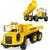 Caminhão Caçamba Basculante Brinquedo Infantil Grande Amarelo Fora Da Estrada Roma Brinquedos Amarelo