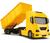 Caminhão Caçamba Basculante Grande 52 Cm - Silmar Brinquedos Amarelo