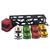 Caminhão Cegonheira de Brinquedo com 4 Carrinhos Brinquedo Infantil Vermelho