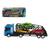 Caminhão Cegonheira Grande com 3 Carrinhos Brinquedo Infantil Azul