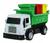 Caminhão Coletor Lixo Controle Remoto 3 Tambor Pilha - Verde Verde