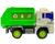 Caminhão De Lixo Coletor Lixeiro De Fricção Com Luz Som Verde