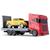 Caminhão Guincho Brinquedo Reboque Fury Truck com Carrinho Vermelho, Amarelo