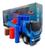 Caminhão Infantil Iveco Tector Expresso Gás Miniatura Usual Azul