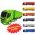 Caminhãozinho Graneleiro De Brinquedo Iveco Miniatura - Usual Brinquedos Verde