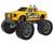 Caminhonete Truck Pro Tork Big Foot Monster - Usual Brinquedos Amarelo