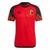 Camisa Adidas Bélgica 1 Copa Do Mundo 2022 Masculina Vermelho, Preto