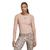 Camisa Adidas Yoga Studio AOP Feminina Nude