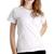 Camisa Baby Look Feminina Algodão Lisa Blusinha Branco