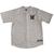 Camisa Baseball Masculina Plus Size M10 Dunk NY Cinza claro