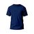 Camisa Básica Masculina Camiseta Plus Size Gola Redonda Blusa 100% Algodão Lisa Tamanho Grande Marinho