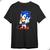 Camisa Básica Super Sonic  Adventure Ouriço Azul Game Online Preto