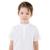 Camisa Bata Infantil Menino Branca Chic 838130 Branco